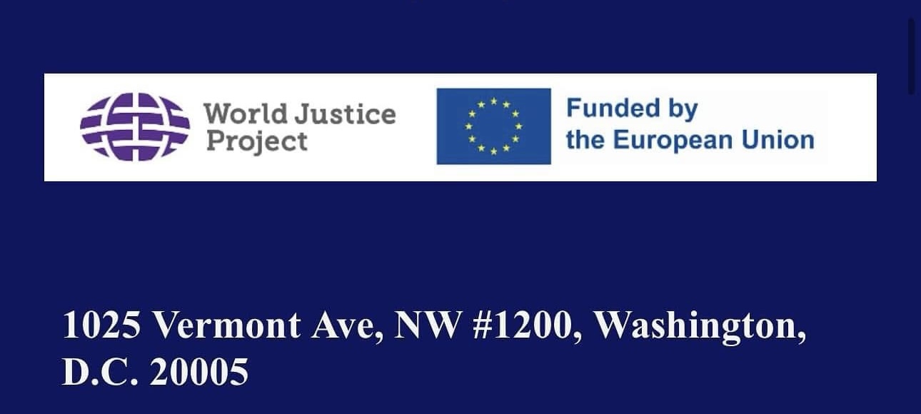 World Justice Project — finansuoja Europos Sąjunga